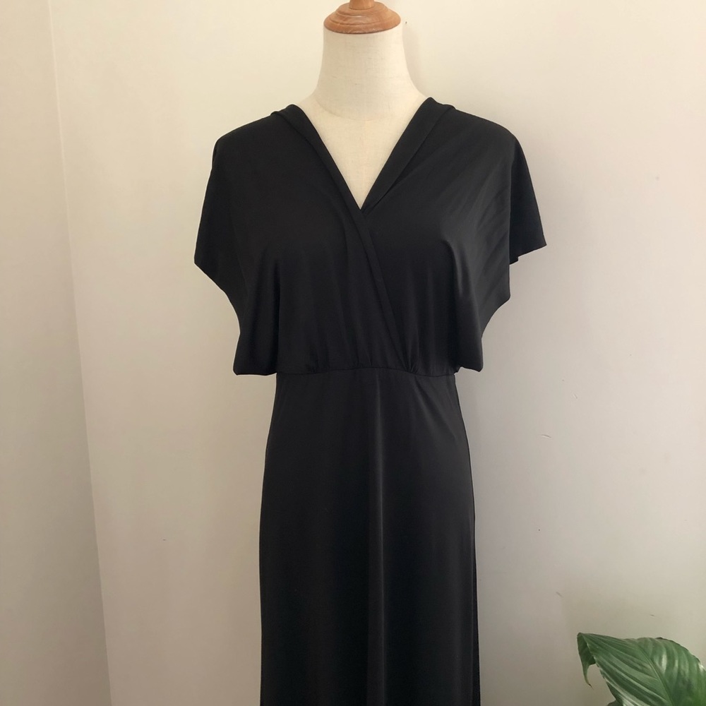 AVA Infinity Dress or Convertible Dress, Black, maxi length, spandex, Size 10 - Picture 11 of 15